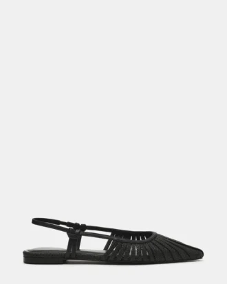 Alandria Black Raffia