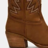 Albany Stitch Cognac Suede