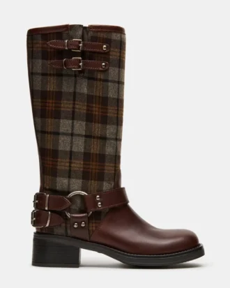 Astor Flannel Brown Multi