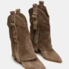 Aubrielle Taupe Suede