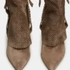 Aubrielle Taupe Suede