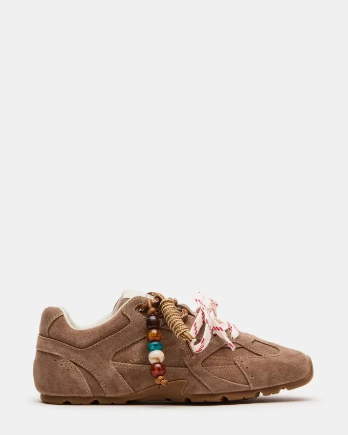 Aziel Charm Taupe Suede Aziel Charm Taupe Suede