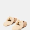 Aziel Mule Faux Fur Natural Aziel Mule Faux Fur Natural