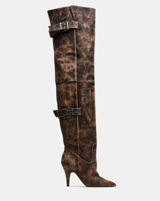 Baddie Brown Distressed Baddie Brown Distressed
