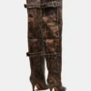 Baddie Brown Distressed Baddie Brown Distressed