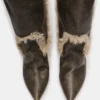 Baddie Faux Fur Brown Distressed Baddie Faux Fur Brown Distressed