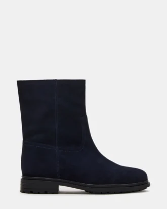 Bates Navy Suede