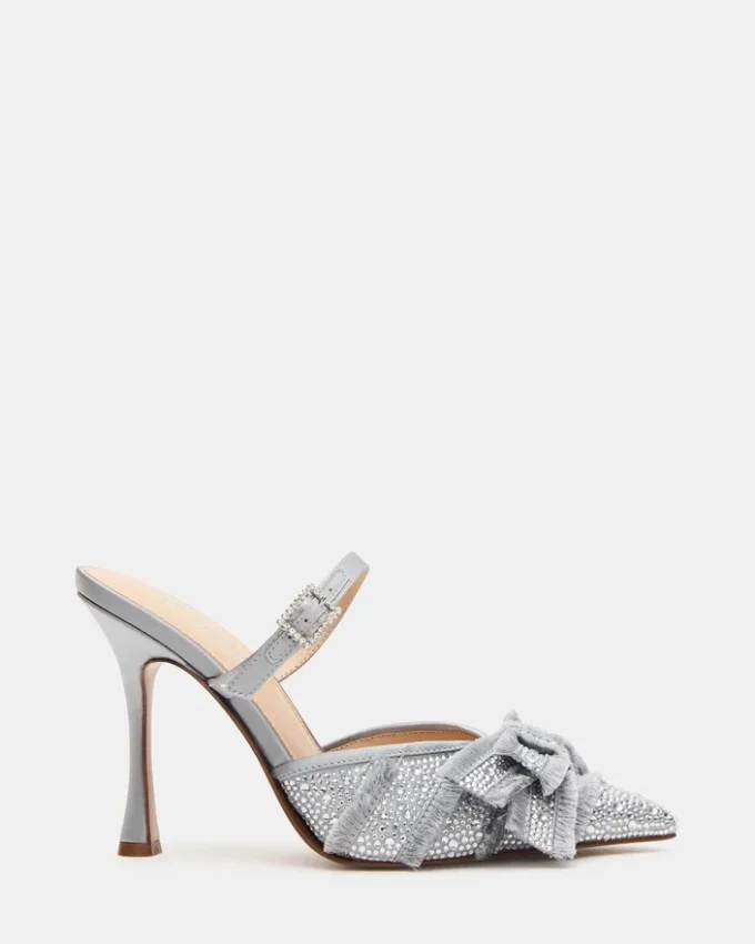 Baylin Grey Satin Rhinestones Baylin Grey Satin Rhinestones
