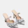 Baylin Grey Satin Rhinestones Baylin Grey Satin Rhinestones