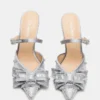 Baylin Grey Satin Rhinestones Baylin Grey Satin Rhinestones