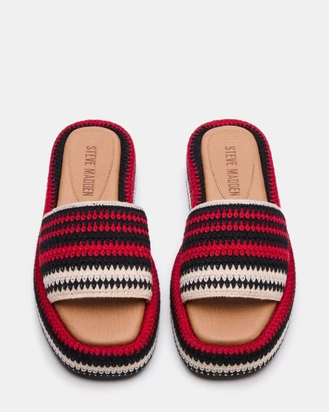 Beachy Woven Red Multi Beachy Woven Red Multi