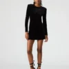 Cindi Velvet Skort Μαύρο
