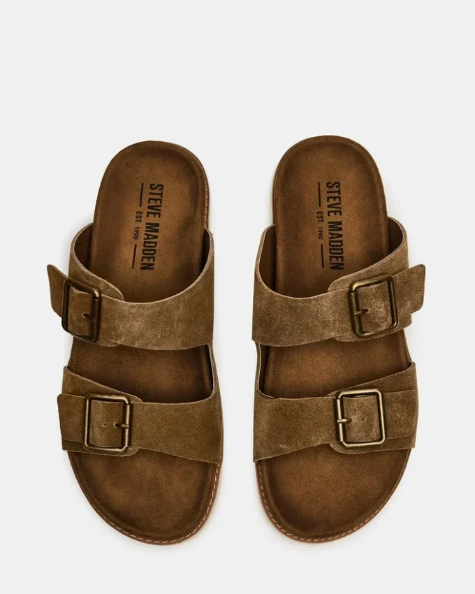 Corban Tobacco Suede