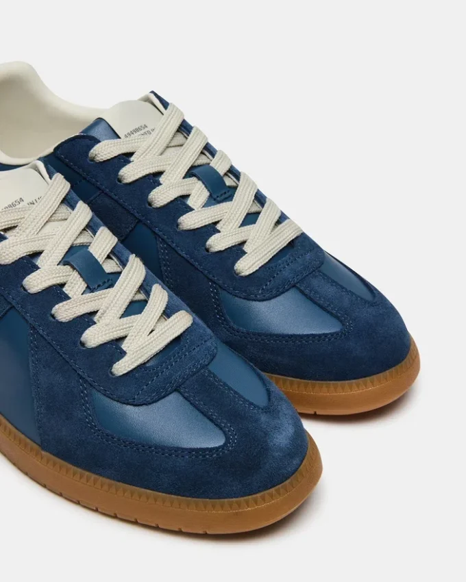 Dixon Navy Suede