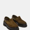 Erba Olive Suede
