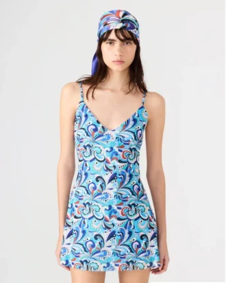 Φορέμα Sheila Teal Paisley