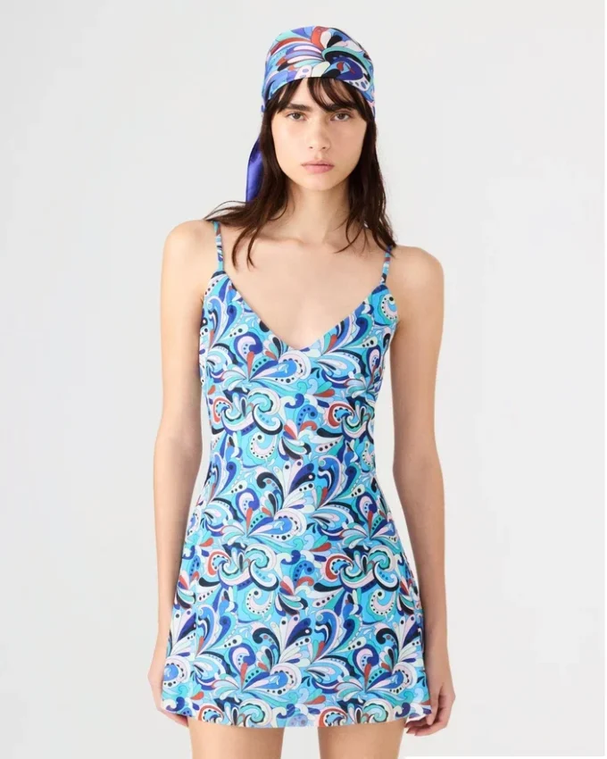 Φορέμα Sheila Teal Paisley Φορέμα Sheila Teal Paisley