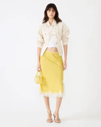Φούστα Cinthia Golden Lime