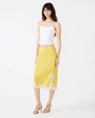 Φούστα Cinthia Golden Lime