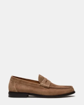Huckle Taupe Suede