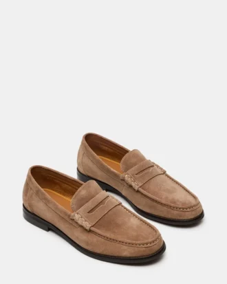 Huckle Taupe Suede