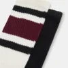 Ivy 2 Pack Stripe Athleisure Κάλτσες Cherry Ivy 2 Pack Stripe Athleisure Κάλτσες Cherry