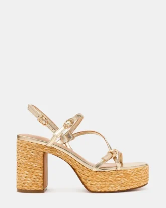 Jayce Gold Raffia