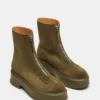 Jones Olive Suede