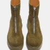 Jones Olive Suede