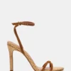 Jypsey Chestnut Suede Raffia
