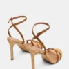 Jypsey Chestnut Suede Raffia