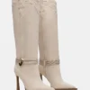 Kyndall Bone Suede