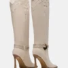 Kyndall Bone Suede