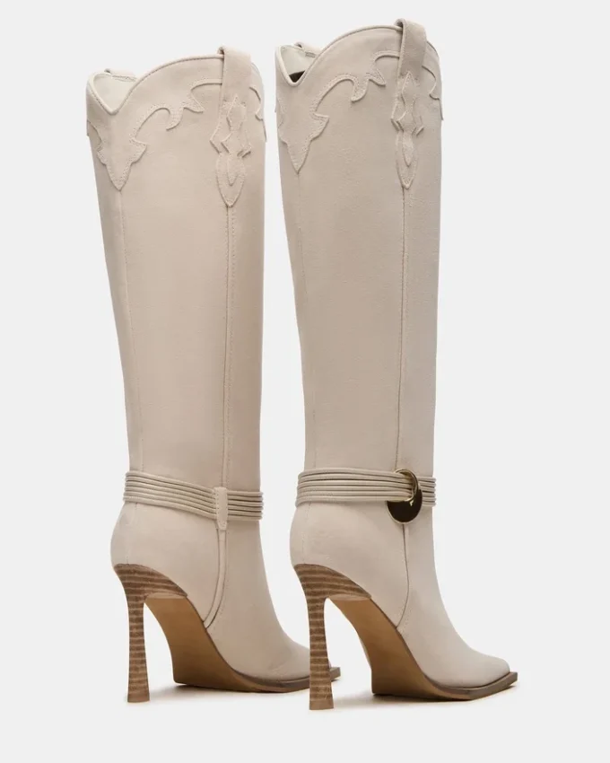 Kyndall Bone Suede