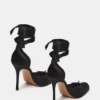 Larina Black Satin
