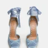 Larina Blue Satin