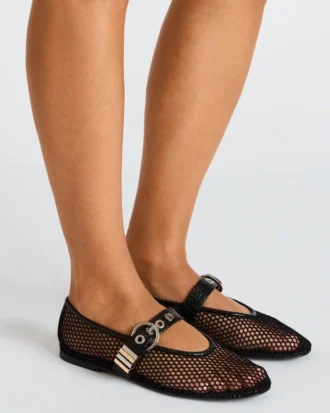 Lucia Black Mesh