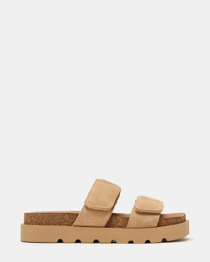 Luther Taupe Suede