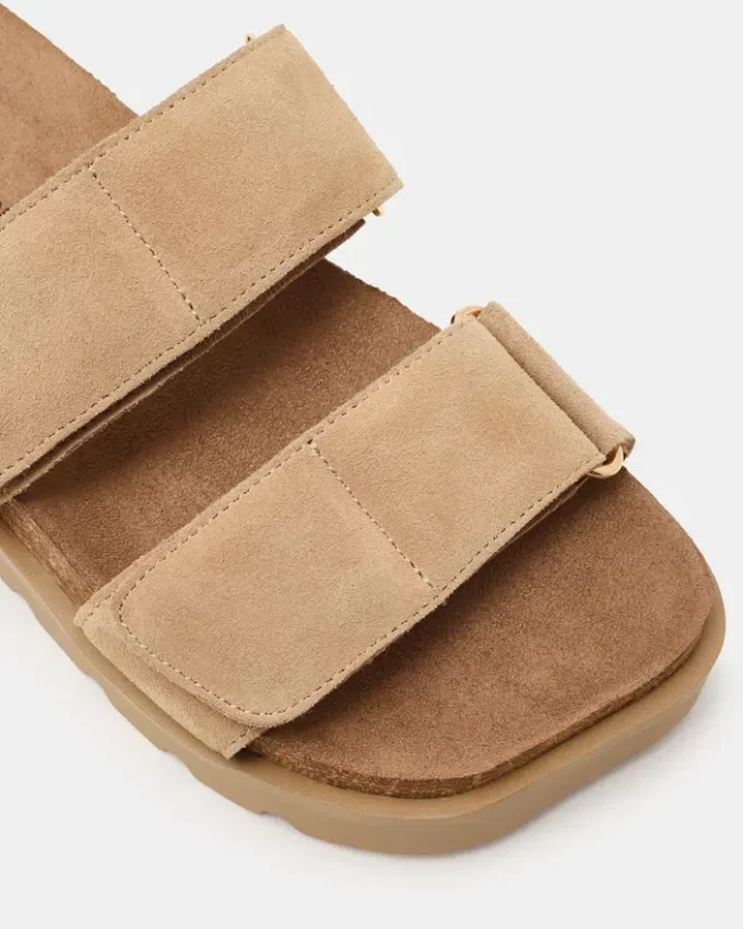 Luther Taupe Suede