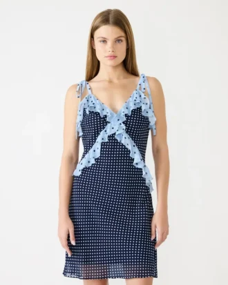 Μίνι φόρεμα Adalina Vintage Navy