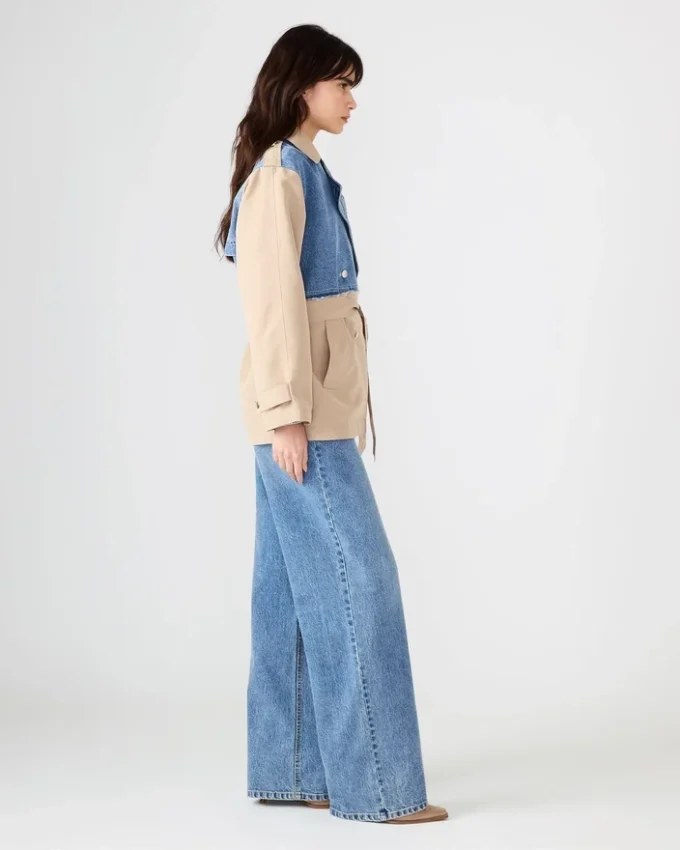 Παλτό Shyla Denim Multi