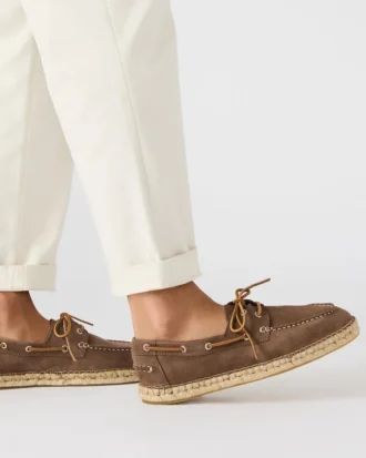 Pancho Taupe Suede