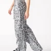 Παντελόνι Duo Sequin με λεοπάρ μοτίβο Παντελόνι Duo Sequin με λεοπάρ μοτίβο