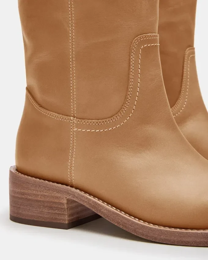 Riggs Banana Leather Wide Calf Riggs Banana Leather Wide Calf