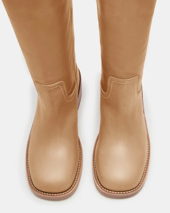 Riggs Banana Leather Wide Calf Riggs Banana Leather Wide Calf