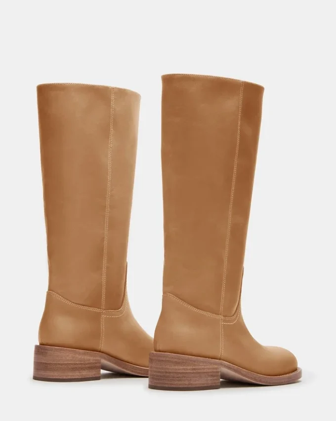 Riggs Banana Leather Wide Calf Riggs Banana Leather Wide Calf
