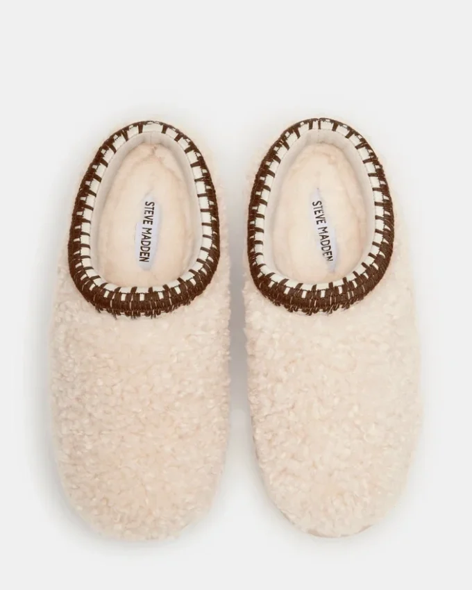 Selena Faux Shearling Natural Selena Faux Shearling Natural