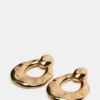 Σκουλαρίκια Door Knocker σε χρυσό Σκουλαρίκια Door Knocker σε χρυσό