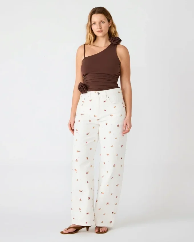 Sydnee Floral Jean Antique