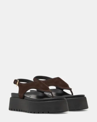 Tabor Brown Suede